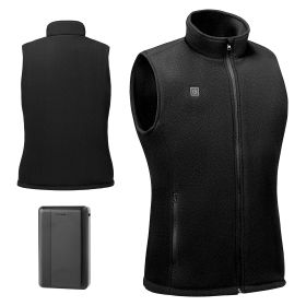 Heated Vest, Women Electric Heating Vest with 16000 mAh Battery Pack, 6 Heating Zones Lightweight Rechargeable Winter-Vest with 3 Levels