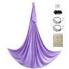 Aerial Yoga Hammock & Swing, 4.4 Yards, Yoga Starter Kit with 100gsm Nylon Fabric, Full Rigging Hardware and Easy Set-up Guide