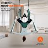 Aerial Yoga Swing Set, 2.7 Yards Yoga Hammock Hanging Swing Aerial Sling Inversion Fly Kit Trapeze Inversion Equipment with Ceiling Mount Accessories