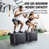 3 in 1 Plyometric Jump Box, 30/24/20 Inch Wooden Plyo Box, Platform & Jumping Agility Box