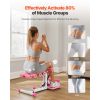 Deep Squat Machine, Adjustable Glutes Trainer Machine with 3 High-Strength Resistance Bands, Folding Core Leg & Glutes Exercise Trainer