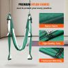 Aerial Yoga Swing Set, 2.7 Yards Yoga Hammock Hanging Swing Aerial Sling Inversion Fly Kit Trapeze Inversion Equipment with Ceiling Mount Accessories