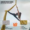 Aerial Yoga Hammock & Swing, 4.4 Yards, Aerial Yoga Starter Kit with 100gsm Nylon Fabric, Full Rigging Hardware & Easy Set-up Guide
