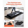 Foldable Walking Pad Treadmill Mat, 1/4" Thick, 24" x 68" Exercise Equipment Mat for Elliptical on Carpet Hardwood Floor