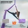 Aerial Yoga Hammock & Swing, 4.4 Yards, Yoga Starter Kit with 100gsm Nylon Fabric, Full Rigging Hardware and Easy Set-up Guide