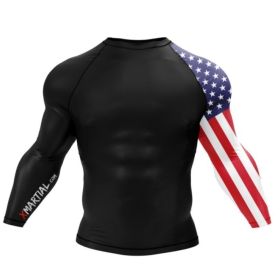 XM AMERICAN WARRIOR - Longsleeve And Shortsleeve - XMARTIAL (Option: 2XL-LongSleeves)