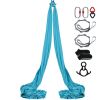 Aerial Silk & Yoga Swing, 11 Yards, Aerial Yoga Hammock Kit with 100gsm Nylon Fabric, Full Rigging Hardware & Easy Set-up Guide