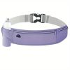 Invisible Reflective Waist Pack – Hands-Free Nylon Fanny Pack for Hiking, Gym & Dog Walking (Secure Zipper Design)