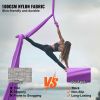 Aerial Silk & Yoga Swing, 8.7 Yards, Aerial Yoga Hammock Kit with 100gsm Nylon Fabric, Full Rigging Hardware & Easy Set-up Guide