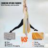Aerial Yoga Hammock & Swing, 5.5 Yards, Aerial Yoga Starter Kit with 100gsm Nylon Fabric, Full Rigging Hardware & Easy Set-up Guide
