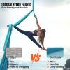 Aerial Silk & Yoga Swing, 11 Yards, Aerial Yoga Hammock Kit with 100gsm Nylon Fabric, Full Rigging Hardware & Easy Set-up Guide