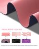 COOLMOON 1/4 Inch Extra Thick Yoga Mat Double-Sided Non Slip,Yoga Mat For Women and Men,Fitness Mats With Carrying Strap,Eco Friendly TPE Yoga Mat