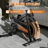 Exercise Bike Indoor Stationary Bike Cycling Bicycle for Home Gym 300 lbs Weight Capacity Adjustable Seat/Handlebar for Cardio Workout Office, Red